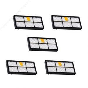 Pack 5 filtros Hepa. Roomba 800 900