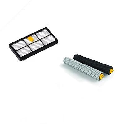 Pack rodillos aeroforce y filtro. Roomba 800 900