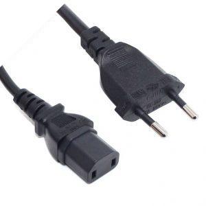 Cable de alimentacion Schuko 2 pines