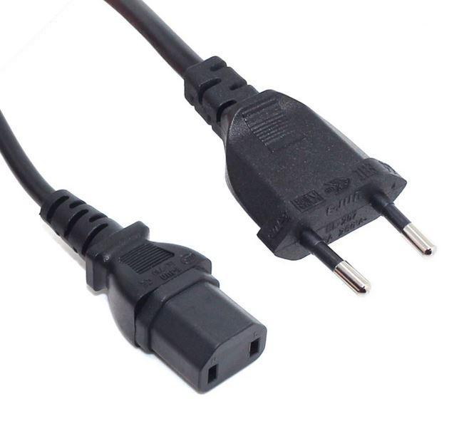 Cable de alimentacion Schuko 2 pines