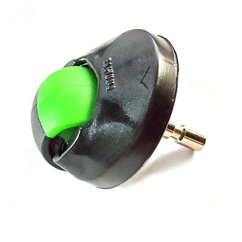 Rueda delantera pivotante para Roomba. Color verde
