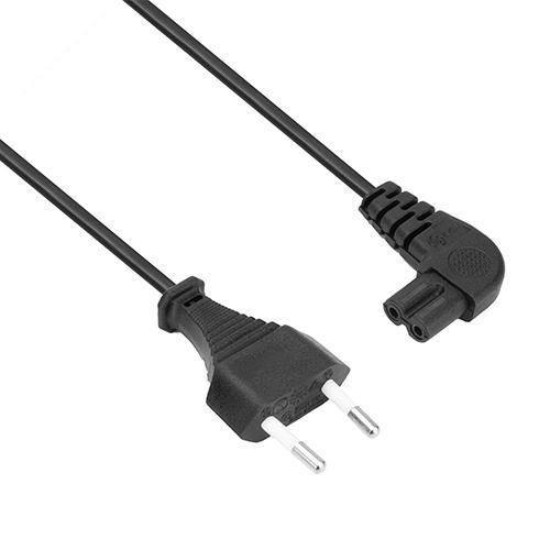 Cable bipolar acodado 1m para cargador Roomba 500 600 700 800 900 E I J